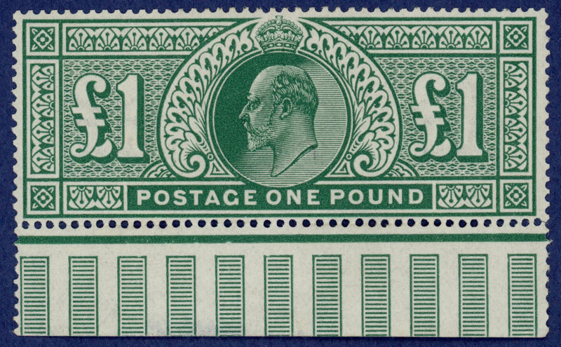 Great Britain 1911 £1 deep green, SG320