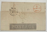 Great Britain 1840 1d Mulready lettersheet Forme 2 Stereo A17, SGME1