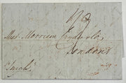 Great Britain 1837 Jersey Ship Letter