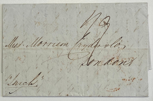 Great Britain 1837 Jersey Ship Letter