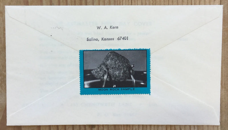Apollo 16 Charlie Duke signed recovery postal cover