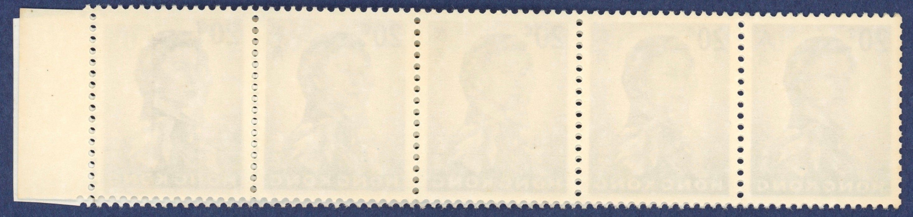 Hong Kong 1966-72 20c red-brown variety, SG225var