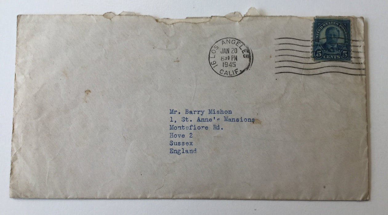 Bing Crosby letter