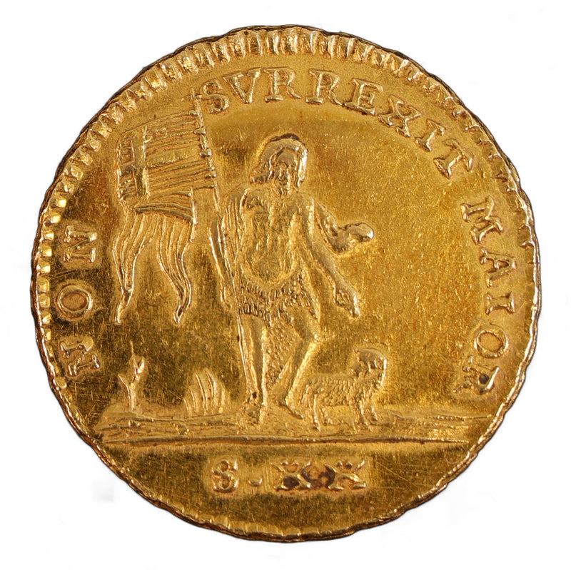 Malta Order of St John Gold 20 Scudi 1764 of Emmanuel Pinto