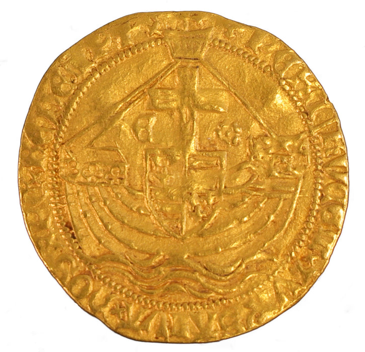 England Edward IV (2nd Reign) Gold Angel struck at London c1482