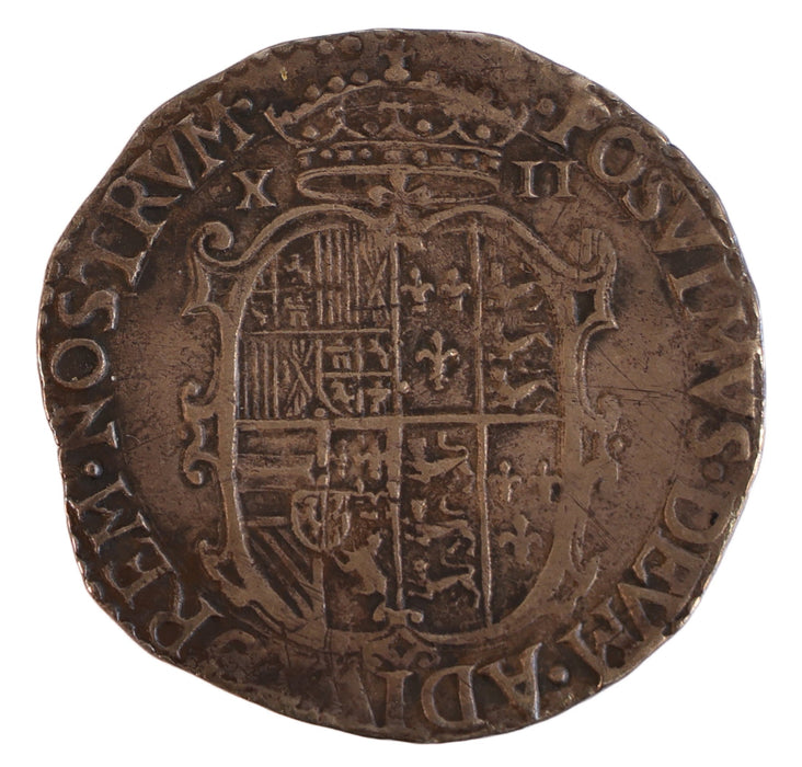 England Philip & Mary silver Shilling 1554