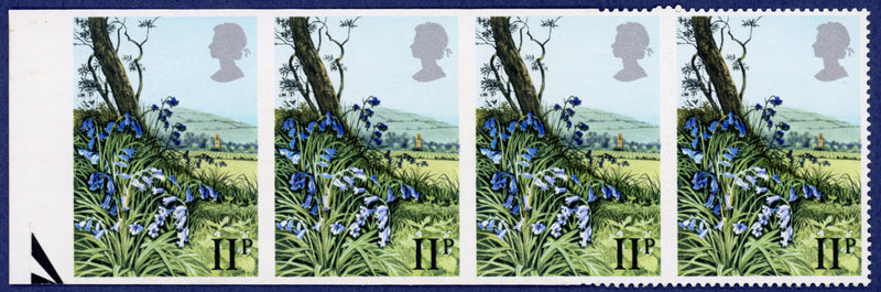 Great Britain 1979 11p wild flowers error, SG1081a