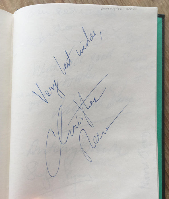 Autograph book featuring more than 170 famous signatures