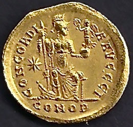 Theodosius N Solidus. Good extremely fine