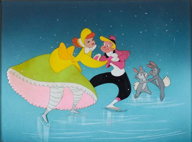Walt Disney Signed Animation Cel