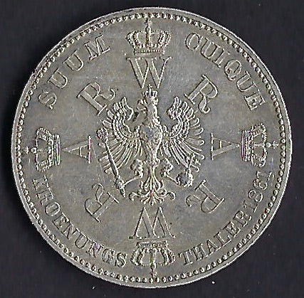 Prussia AR Thaker 1801 Good extremely fine