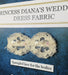 Princess Diana Wedding Dress Fabric Collection
