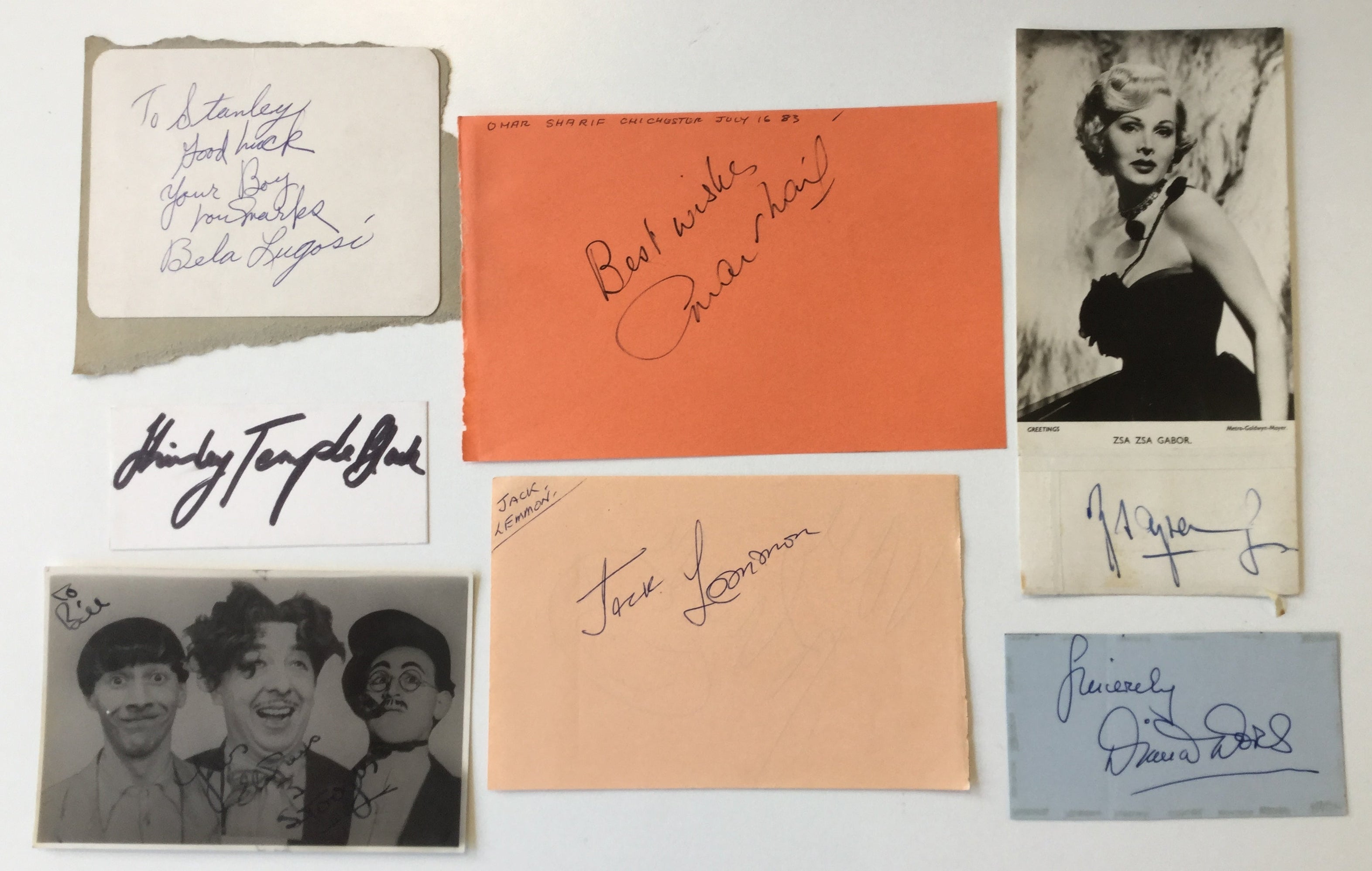 Classic film and theatre autographs — JustCollecting