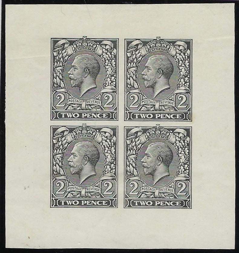 Great Britain 1912 2d Orange (Die 1). SG366var