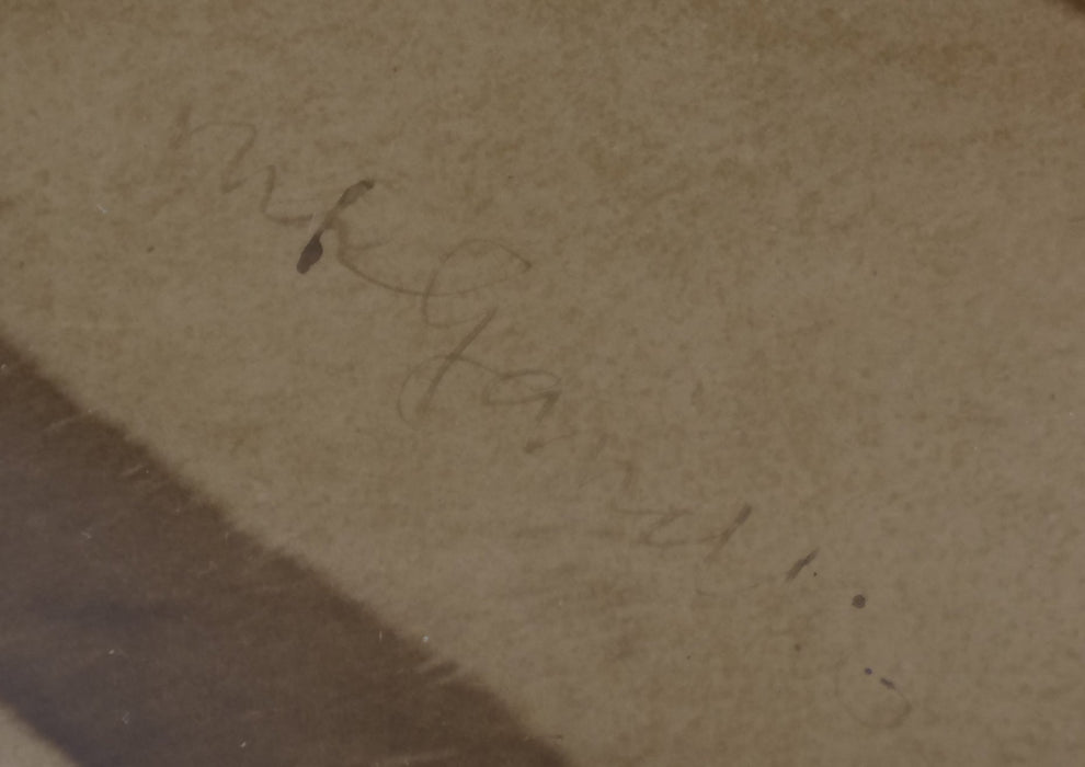 Mahatma Gandhi signed photo