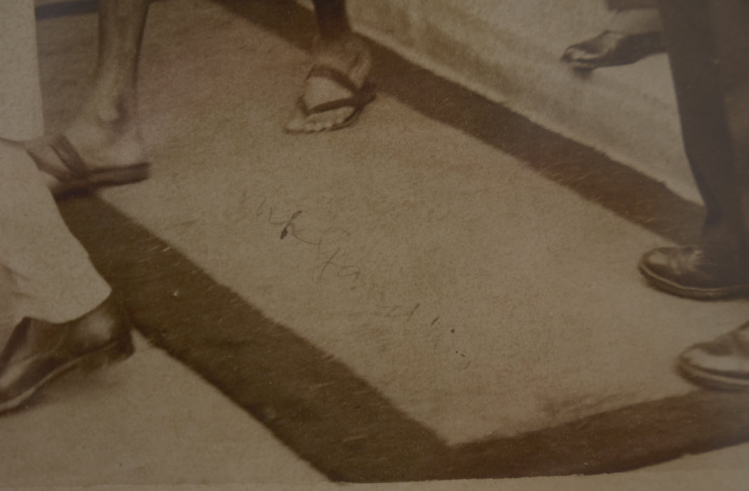 Mahatma Gandhi signed photo