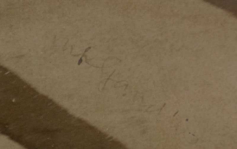 Mahatma Gandhi signed photo