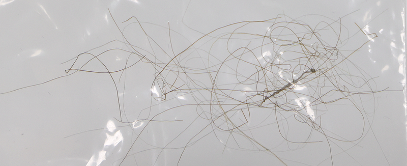 King George III Authentic Strands of Hair