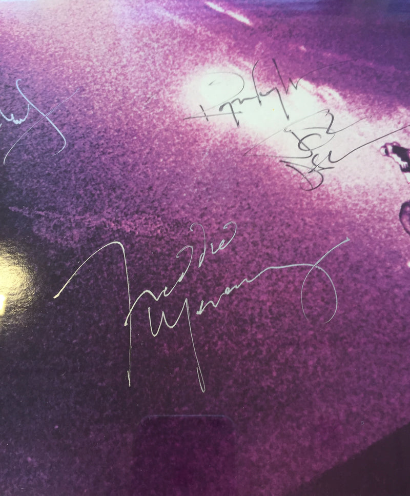 Queen signed album