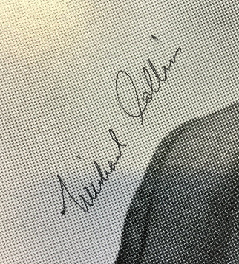 Michael Collins early NASA signed photo