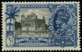 India 1935 Silver Jubilee 3½a black and dull ultramarine SG245a