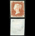Great Britain 1841 Penny Red (CJ) Plate 1b with superb Red Maltese Cross. SGAS6sb