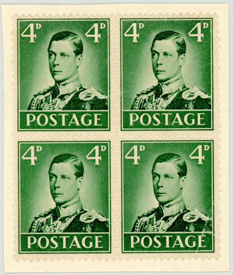 Great Britain 1936 4d Edward VIII Accession Essays