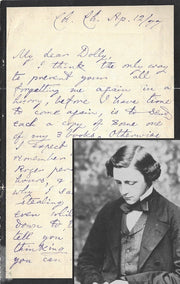 Lewis Carroll Handwritten Letters 