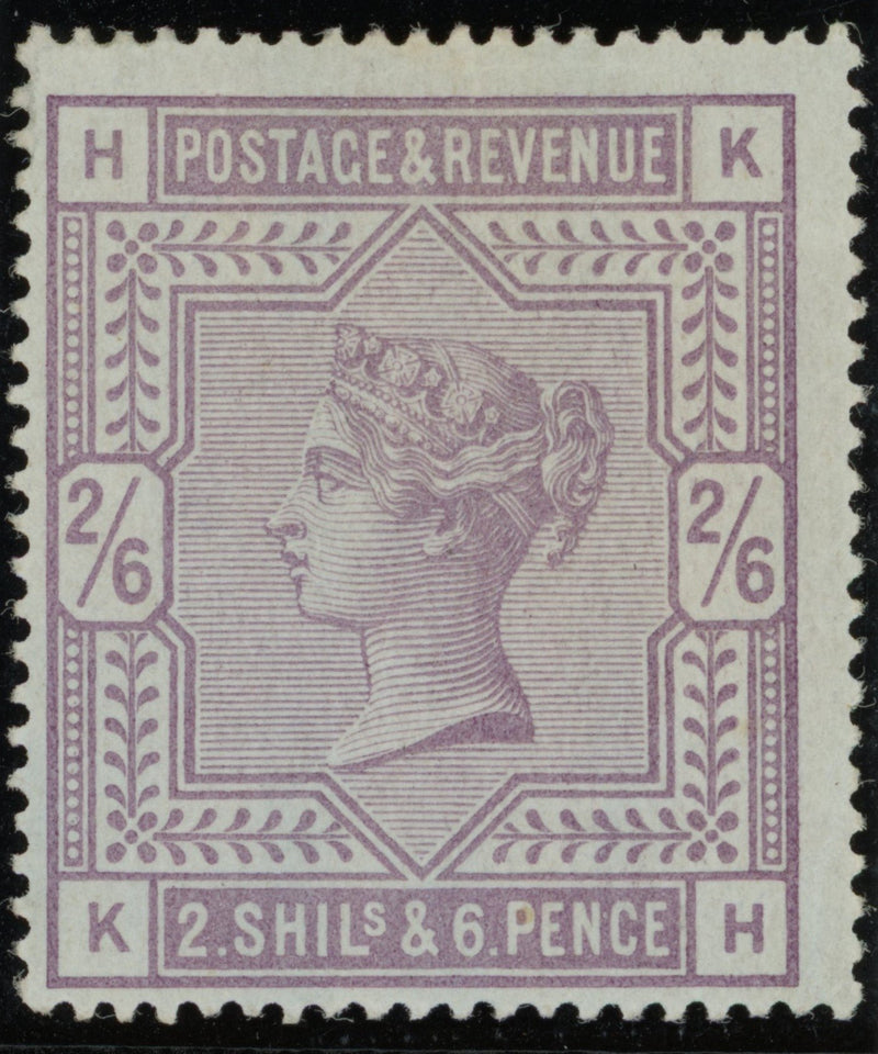 Great Britain 1883 2s6d lilac (blued paper) very fine unused, SG175