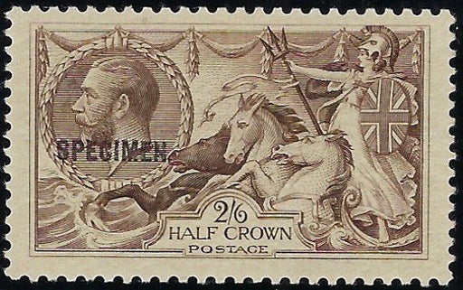 Great Britain 1919 2s6d Olive-brown SG413a var