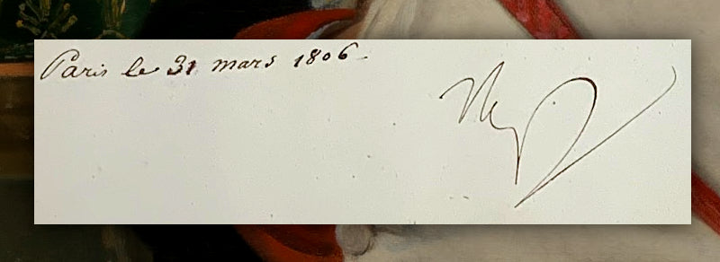 Napoleon Bonaparte signed letter