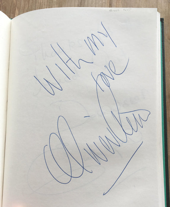 Autograph book featuring more than 170 famous signatures