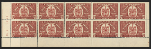 Canada 1938: Airmail first flights Canada/Belgium SG371