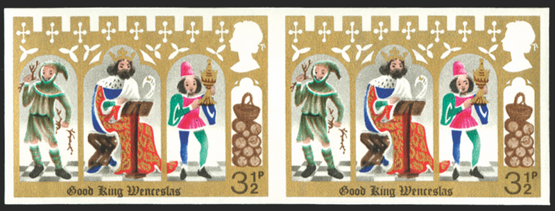 Great Britain 1973 3½p Christmas error, SG948a