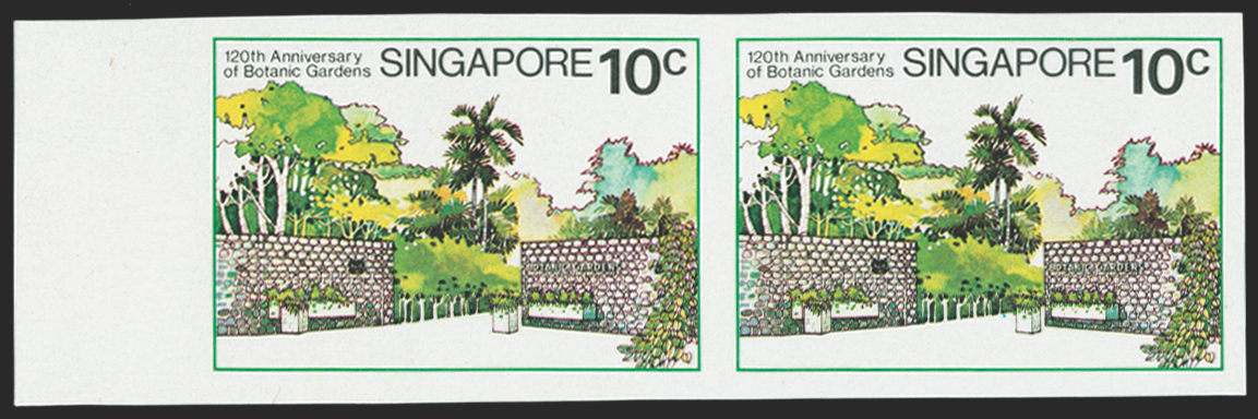 Curated visual reference: Visual Reference: Singapore 1979 10C Botanic Gardens Error Sg361A