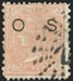 Australia New South Wales 1882-85 1d salmon Official, SGO19a