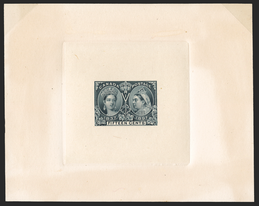 CANADA 1897 Jubilee 15c slate (PROOF), SG132