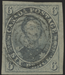 Canada 1851 6d slate-violet used, SG2