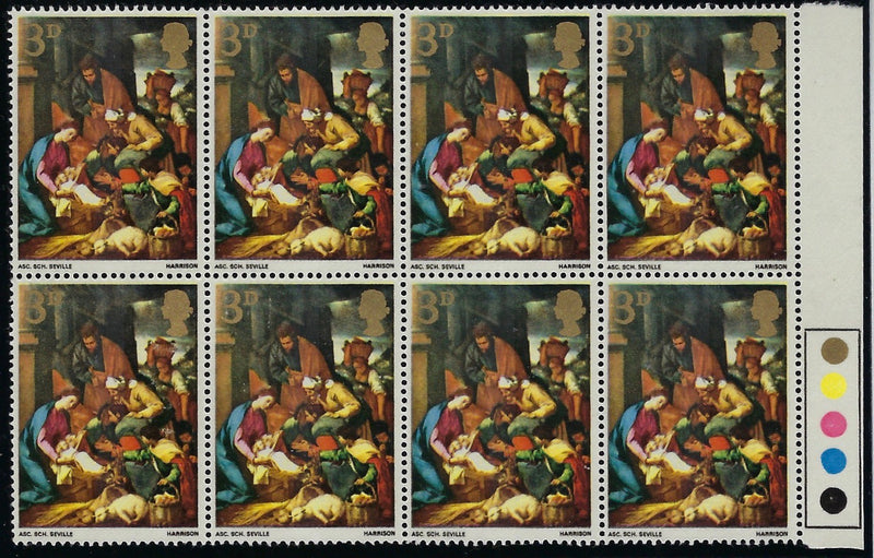 Great Britain 1967 3d Christmas error, SG756b