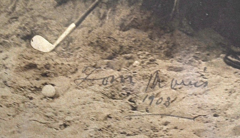 Old Tom Morris signed photograph