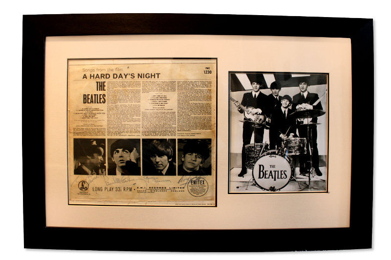 The Beatles Signed Hard Days Night 