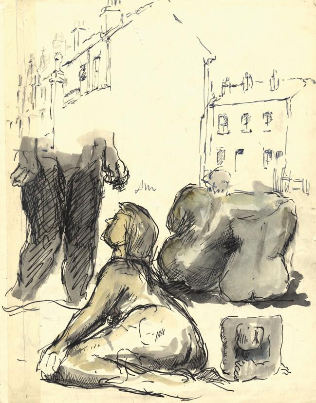 Stuart Sutcliffe Original Drawings
