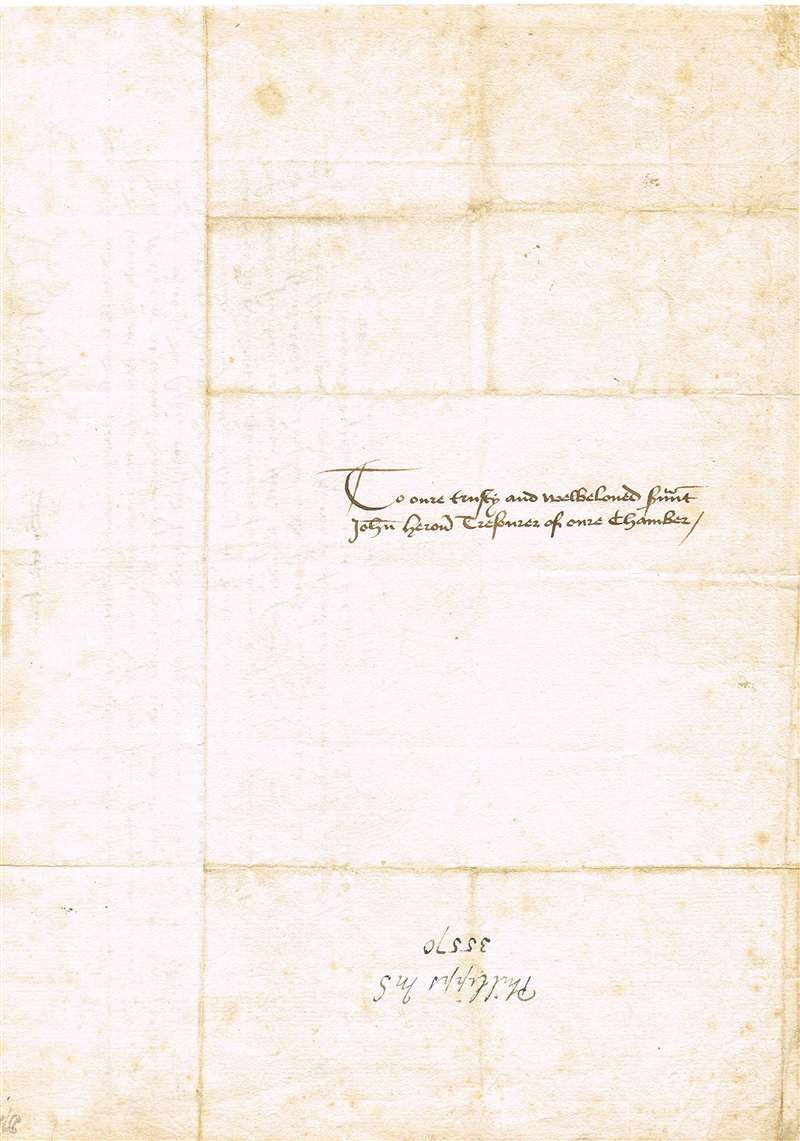 King Henry VIII Autographed Document