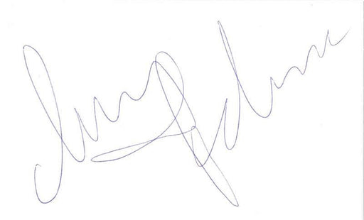 Madonna Autograph on Card