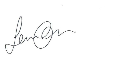 Sean Lennon Autograph