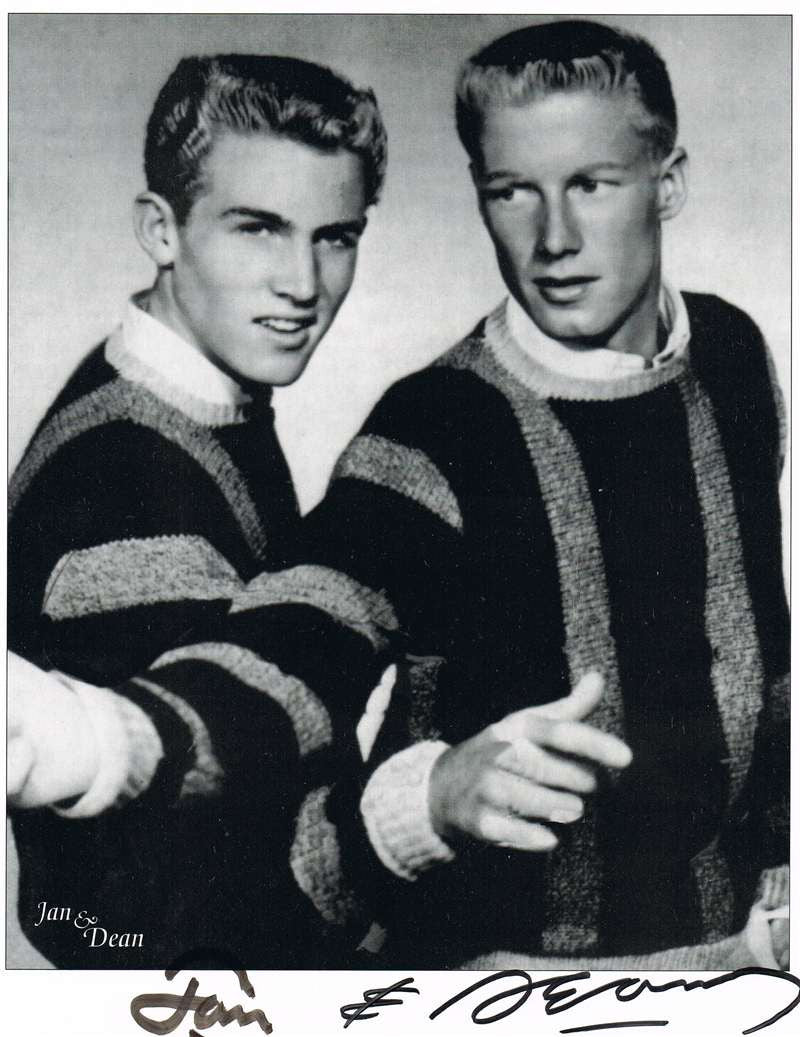 Jan and Dean Autographed Photograph