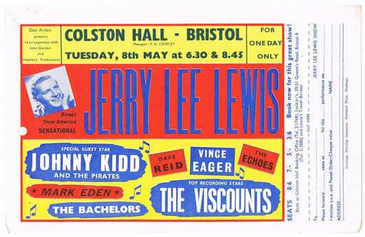 Jerry Lee Lewis/Don Arden Documents