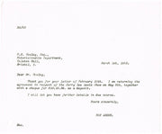 Jerry Lee Lewis/Don Arden Documents