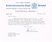 Jerry Lee Lewis/Don Arden Documents