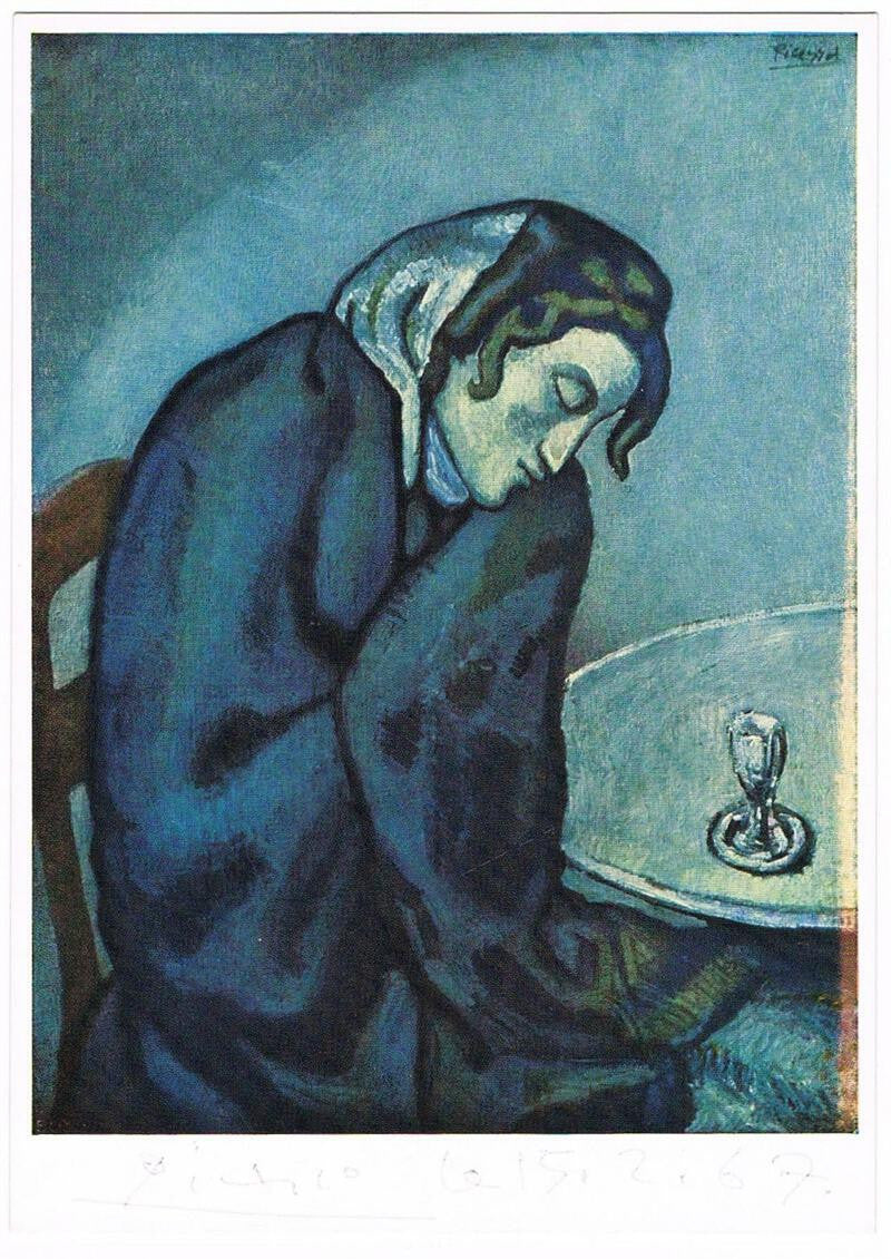Pablo Picasso Autographed Postcard